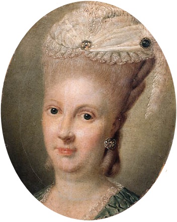 Portrait of Louise of  Altenburg